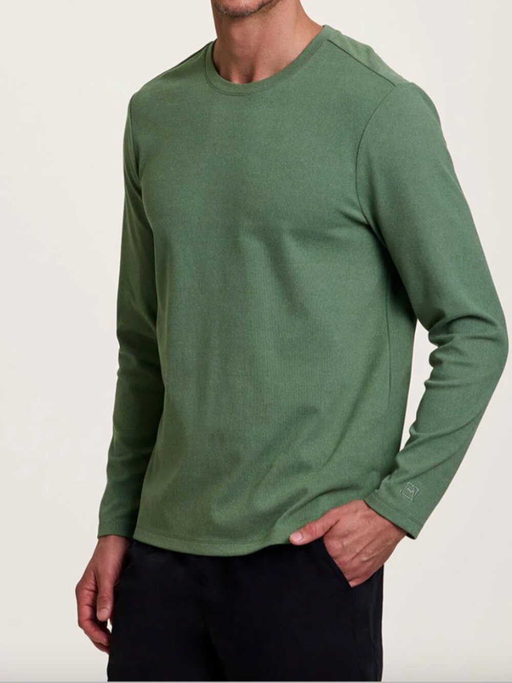 NWT Avalanche Men's Long Sleeve Shirt Alpine Green Long Sleeve Thermal Tee XL